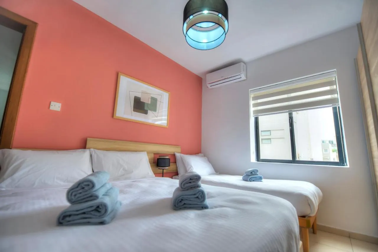 Apartament Comfortable 2Bedrooms In Paceville, Balcony Jpor1-3 St. Julian's