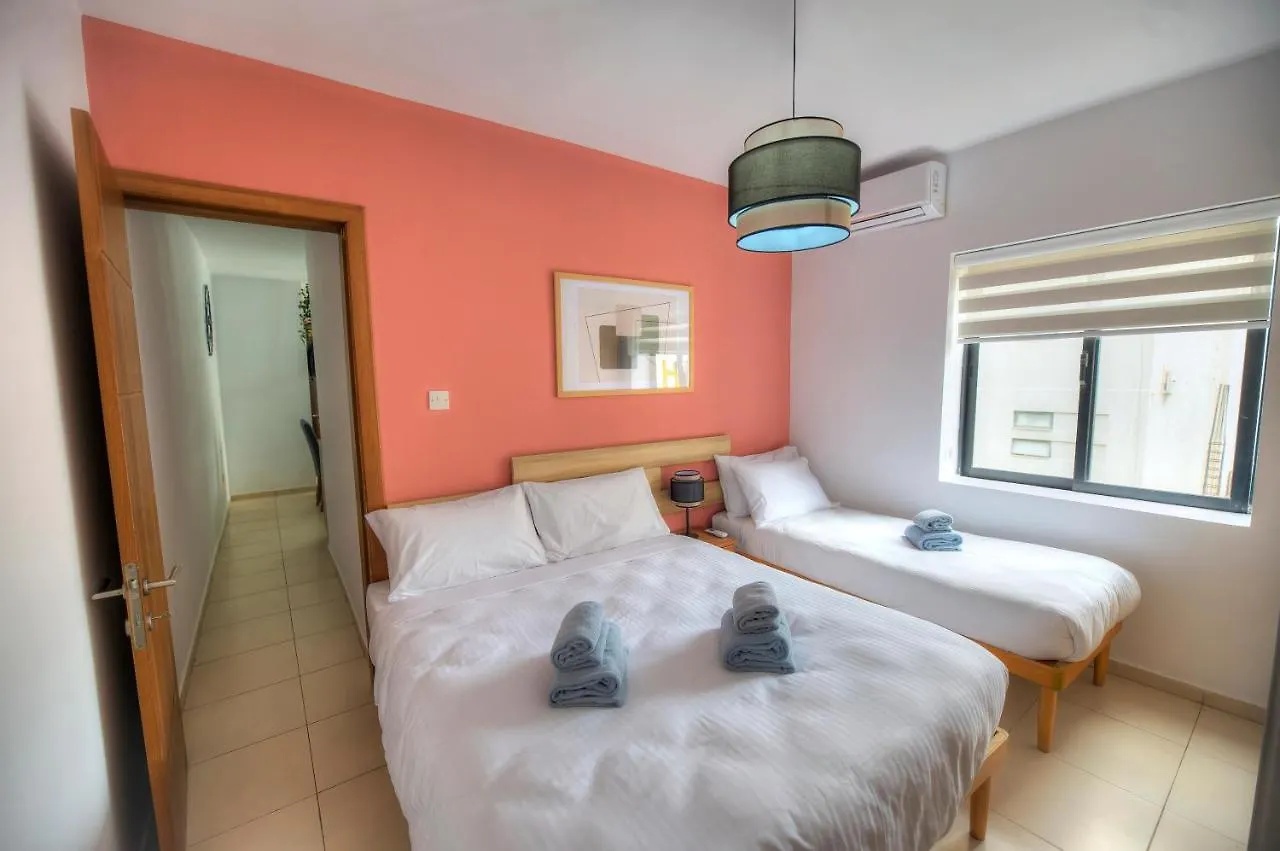 Apartament Comfortable 2Bedrooms In Paceville, Balcony Jpor1-3 St. Julian's