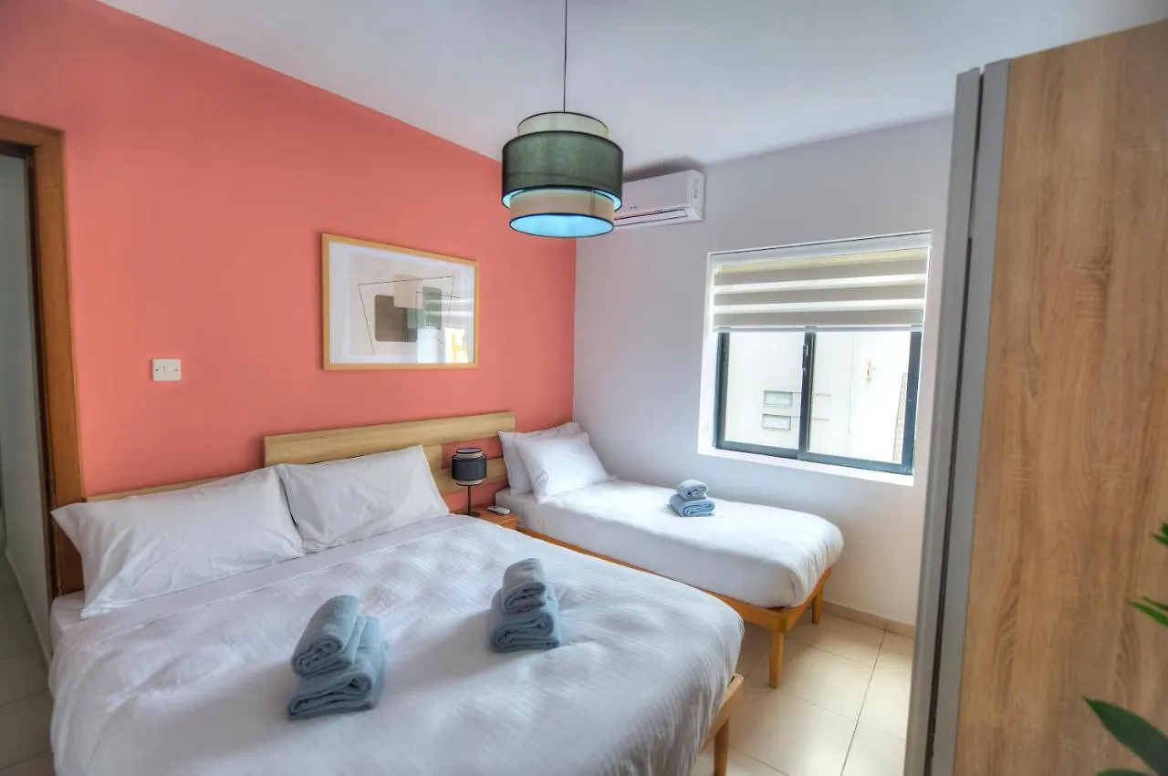 Comfortable 2Bedrooms In Paceville, Balcony Jpor1-3 St. Julian's Apartament